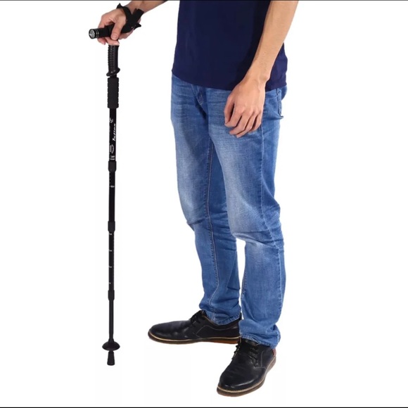 2x Trekking Poles / Walking Canes With LED Light - Picture 2 of 3